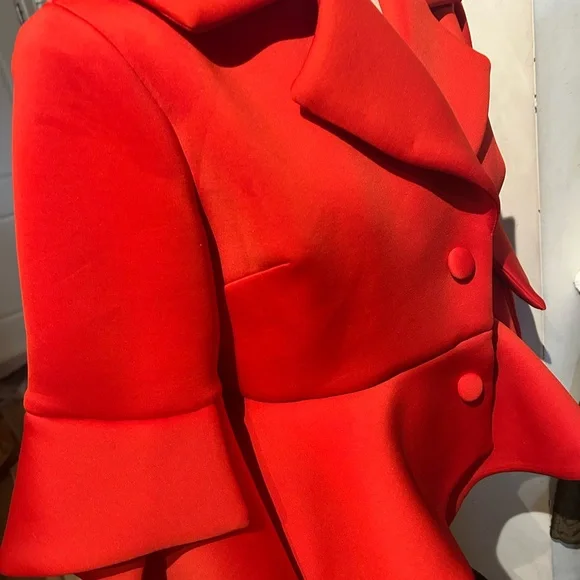 Vintage Vixenz Tulip cut Aline Blazer - Picture 3 of 12